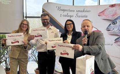 Wręczenie podziękowań uczestnikom targów w Lublinie