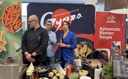Wystawcy podczas spotkania branży HoReCa