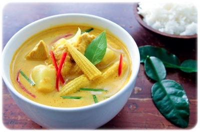 żółte curry