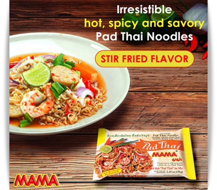 instant pad thai noodles MAMA