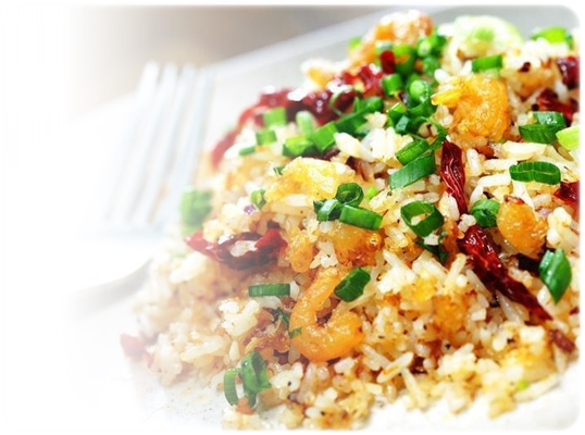 fried rice with dried shrimp
