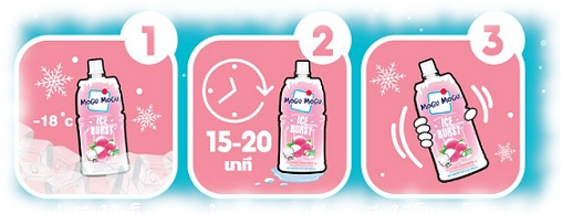 jak używać Mogu Mogu Ice Burst ice Burst