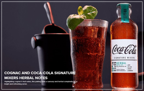 drink coca cola herbal notes z koniakiem herbal notes drink