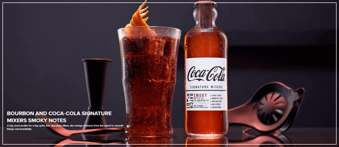drink coca cola smoky notes z burbonem smoky notes drink