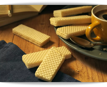 wafers al limone