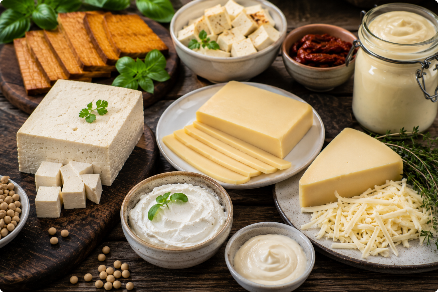 dania wegańskie z tofu produkty vege kuchnia roślinna zdrowe posiłki bez mięsa