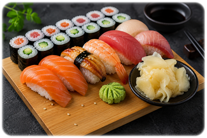 imbir do sushi sushi gari biały imbir marynowany dodatek do sushi sashimi nigiri maki kuchnia japońska