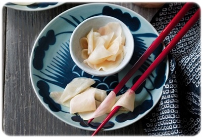 imbir marynowany biały sushi gari imbir do sushi japoński marynowany imbir do maki nigiri sashimi dodatek do sushi