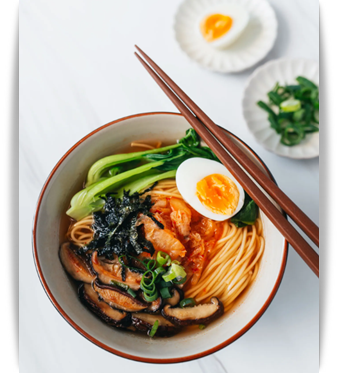 zupe polecamy spożywać z ryżem, lub ulubionym makaronem tworząc danie Ramen Kimchi kimchi soup