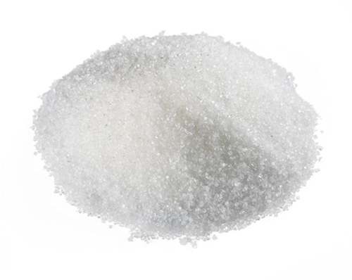 white, fine sugar