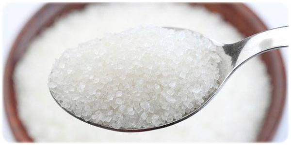 white cristal sugar
