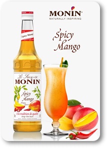 Syrop o smaku pikantnego mango