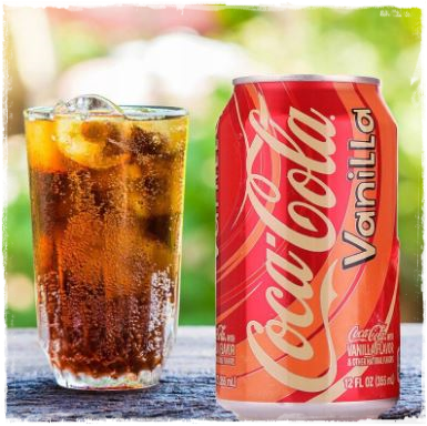 coca cola vanilla drink