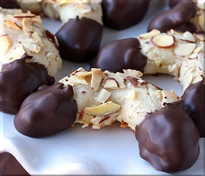 Rogale migdałowe marzipan