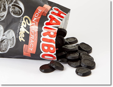 Żelki Liquorice Pontefract Cakes Żelki