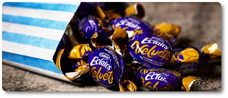 Eclairs Chocolate cukierki
