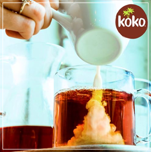 koko to świetna alternatywa nie tylko do kawy ale i herbaty koko dairy