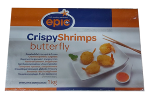 crispy shrimps butterfly