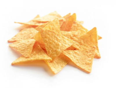 crispy salted tortilla chips