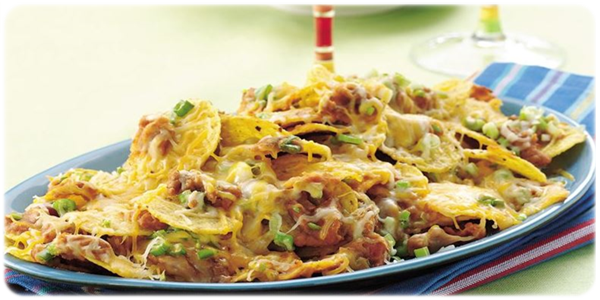 zapiekanka ze smażoną fasolą i nachos zapiekanka z fasolą i nachos