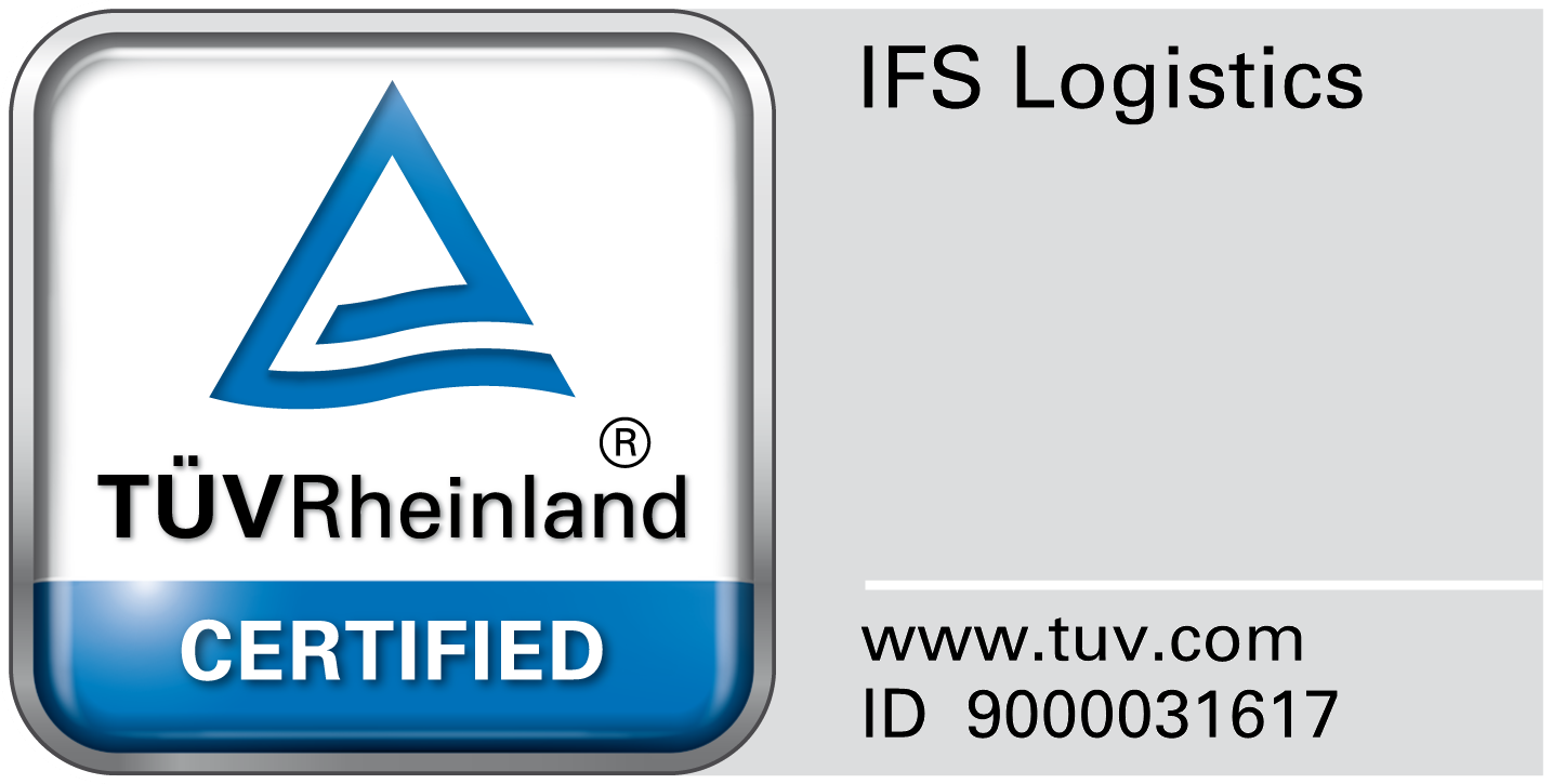 TÜV Rheinland Certified — IFS Logistics