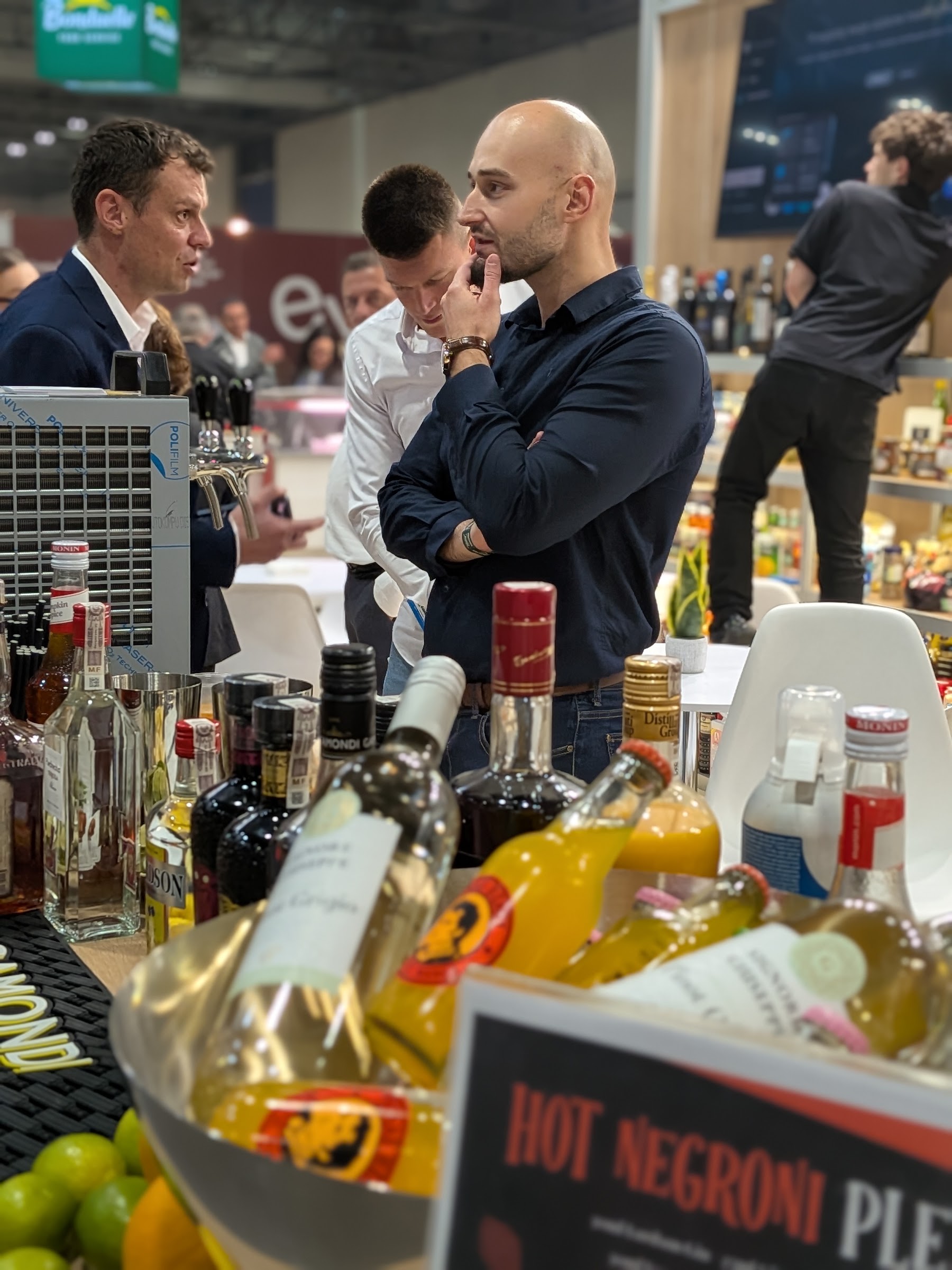 Detale produktów na stoisku degustacyjnym Kuchni Świata